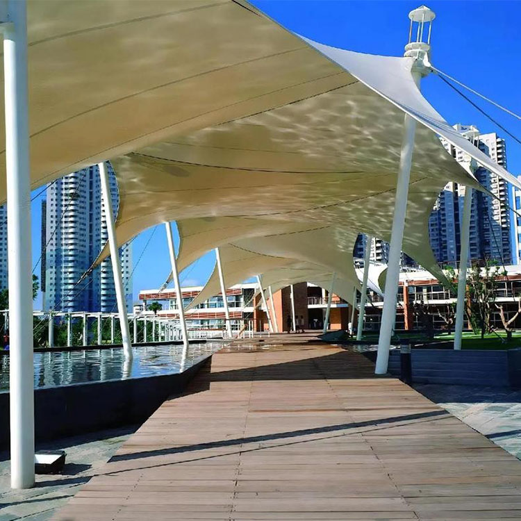 鸡西膜结构景观棚