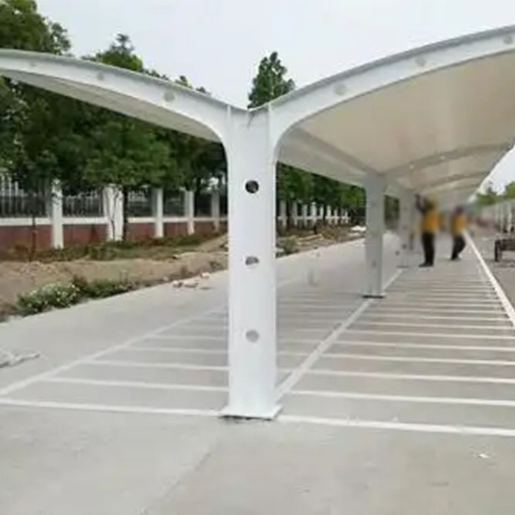 鸡西膜结构电动车棚