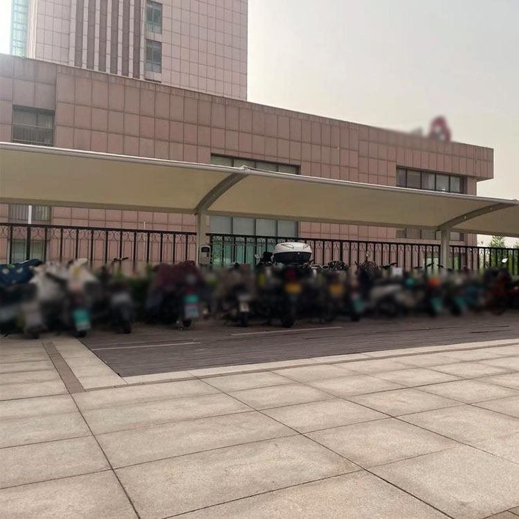 鸡西膜结构电动车棚