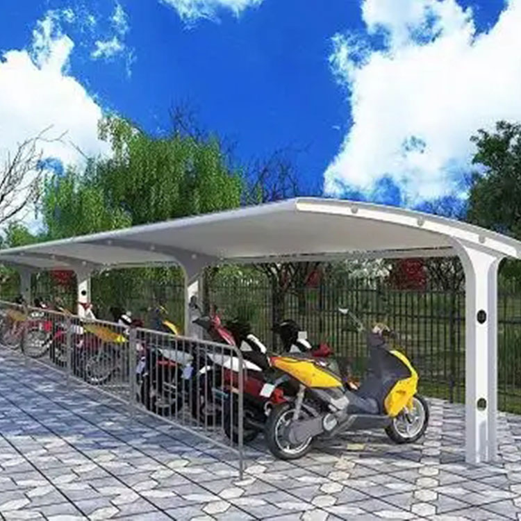 鸡西膜结构电动车棚